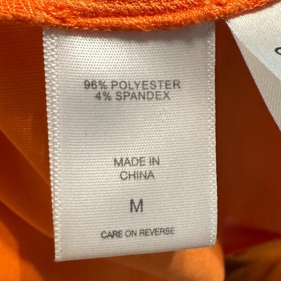 New York & Company Orange Sleeveless Sheath Dress | Size M - Picture 5 of 8